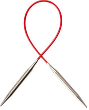 Load image into Gallery viewer, ChiaoGoo Red Circular Needles -  9"
