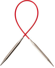 Load image into Gallery viewer, ChiaoGoo Red Circular Needles -  9&quot;