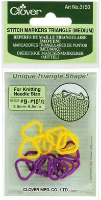 Triangle Stitch Markers: Medium