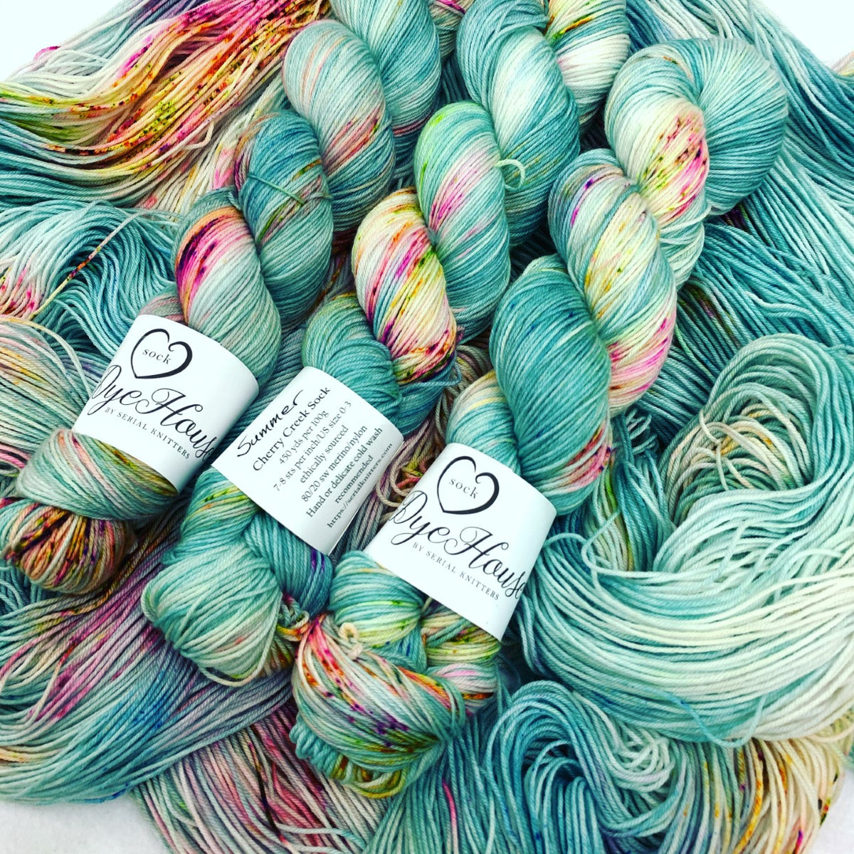 Cherry Creek Sock Multis & Speckles – Serial Knitters Yarn Shop