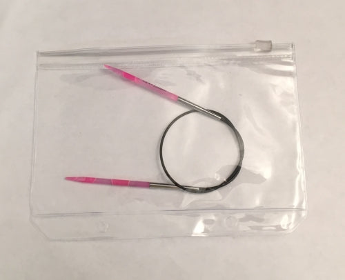 Empty Pockets for Fixed Circular Needles